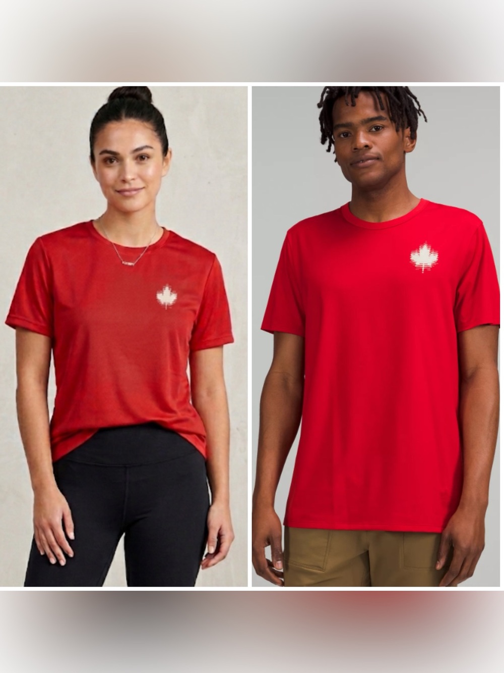 Lululemon Team Canada Red Metal Vent Tech SS - Unisex, Sz XL